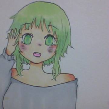 友人に描いてもらった