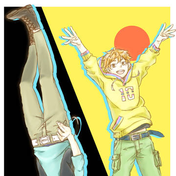 太陽と月