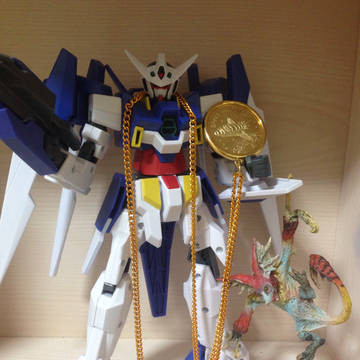 宇宙博メダル&宇宙で戦うガンダム&ケチャワチャ