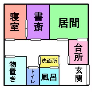 青の家見取り図