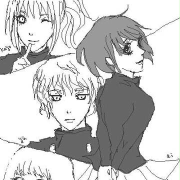 like the cover art of manga