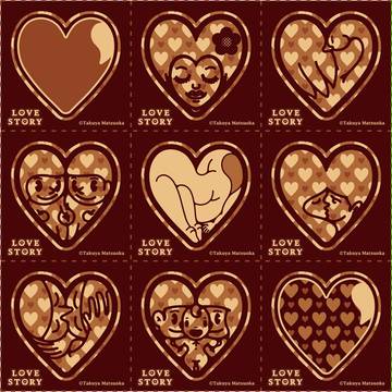 LOVE STORY （+ 茶系）