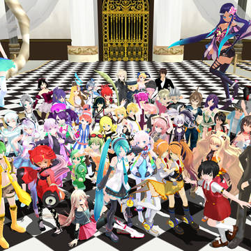 VOCALOID ALLSTAR in MMD(2014ver)