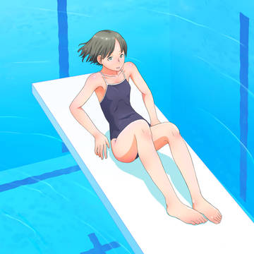 8月のカナヅチ子