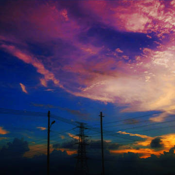 夕暮れ時