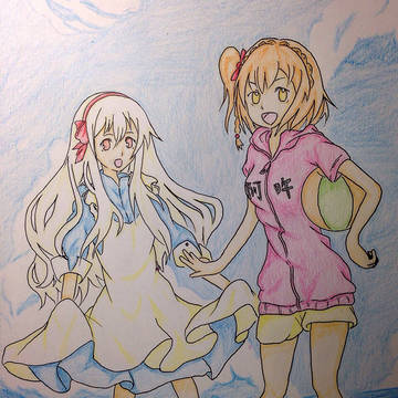 モモとマリーの夏休み