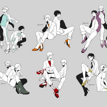 HQハイヒール男子
