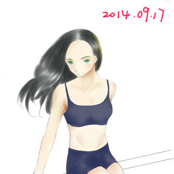 黒髪の女の子