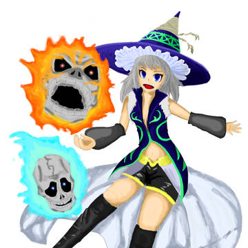 黒の世界の魔女