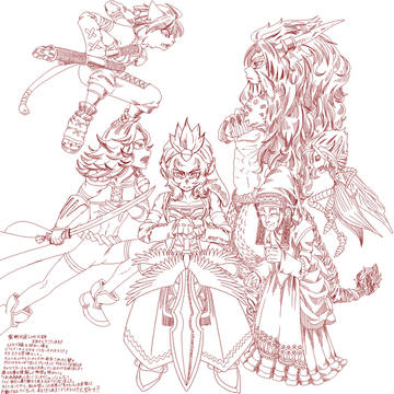聖剣伝説LOM15周年記念絵
