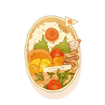 お弁当。