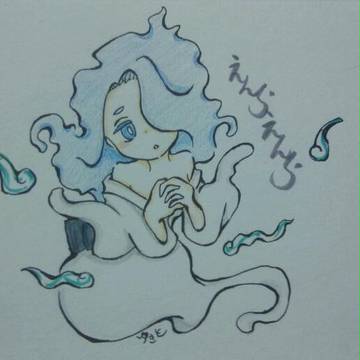 えんらえんらさんを描いてみたかった。