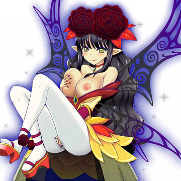 花の黒妖精