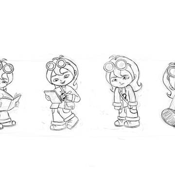 Elle Character Design