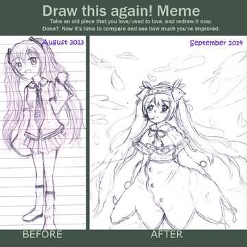 Draw This Again : ミク
