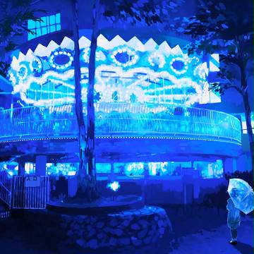 光る虜