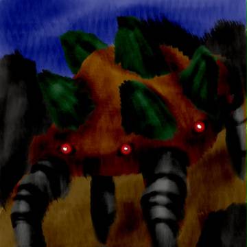 架空生物 コケモドシ