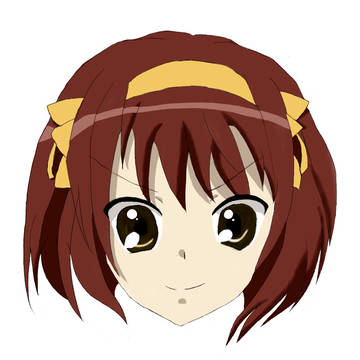 涼宮ハルヒの憂鬱　涼宮ハルヒ　模写３