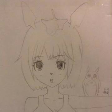 Totoro girl #1
