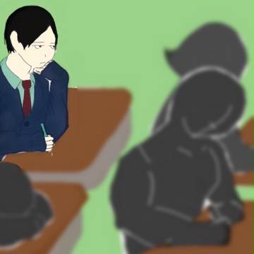 顔面崩壊フラグ国見ちゃん~授業中~