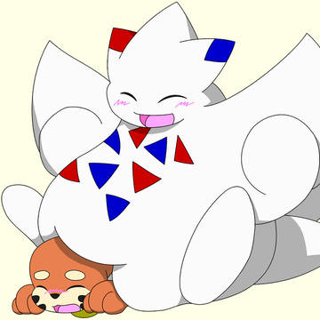 トゲキッス　の　のしかかる