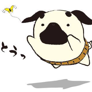 LINEスタンプ【まろパグ】