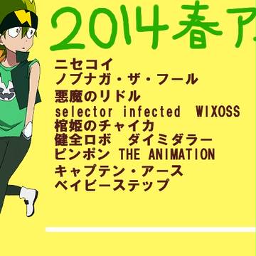 2014年春アニメ