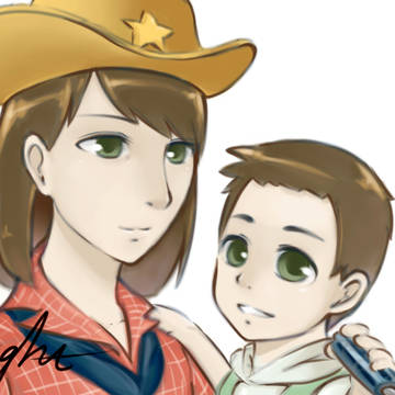母と子供