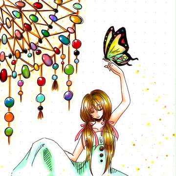 【落書き】Butterfly