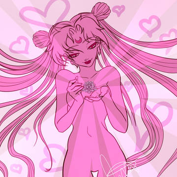Silver Crystal Heart