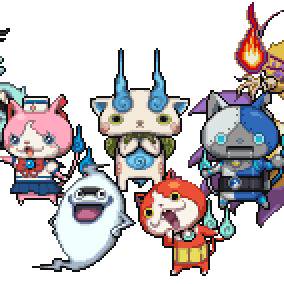 妖怪ウォッチのドット絵でられんけん!?