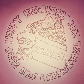 [落書き]ツキー誕生日はおめでとうww