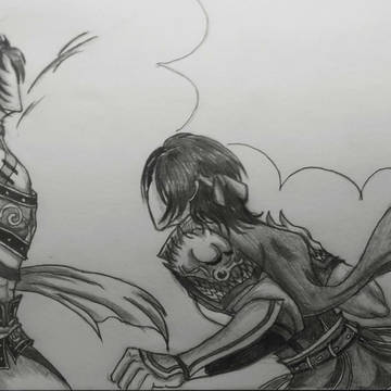鉛筆絵