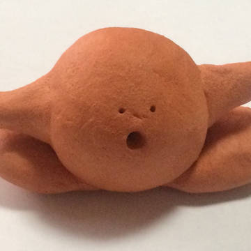 カービー風の埴輪つくってみた