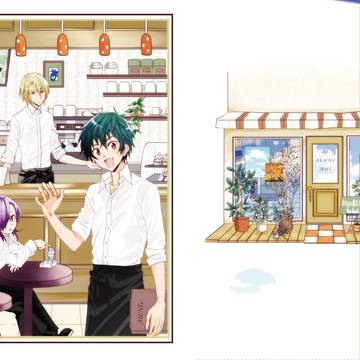【サンプル】カフェパロ本【COMICCITYSPARK9】