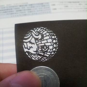 花香る切り絵