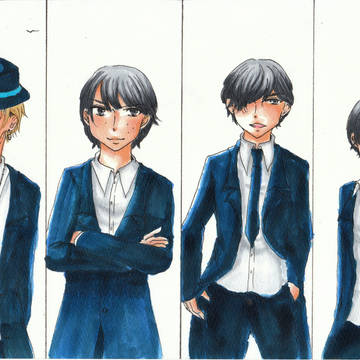 flumpool6周年記念イラスト