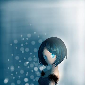 海底の少女