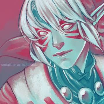 fierce deity link fanarto