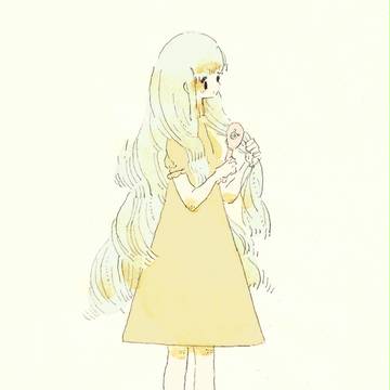 髪をとく