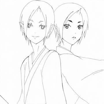 白灯様と鬼灯様