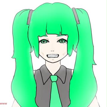 嬉し泣き・初音ミク