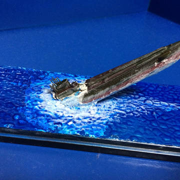 伊号-402　急速浮上