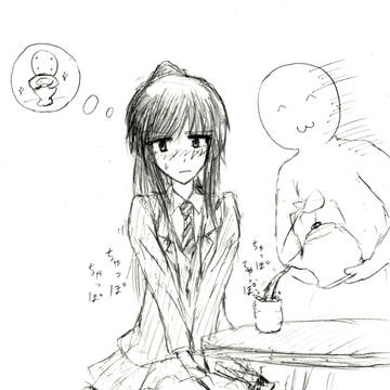 委員長がおうちに来てくれたよ【おしっこ我慢】