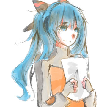 魚をとっている