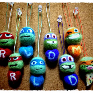 TMNTフェイスストラップ