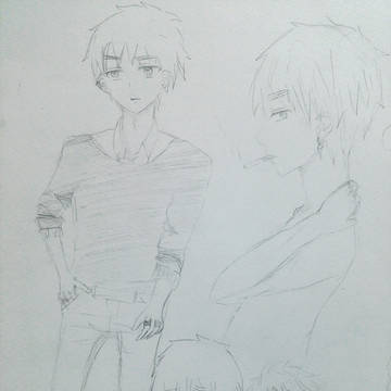 何年ぶりか絵を描いてみた