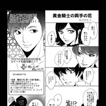 黄金騎士の両手の花