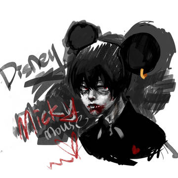 黒ミッキー
