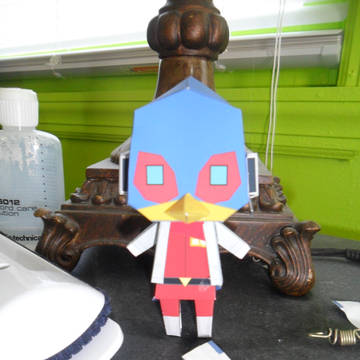 Falco Lombardi Papercraft
